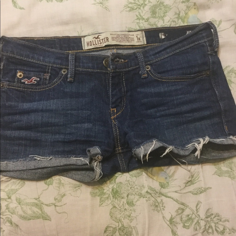 Hollister jean shorts